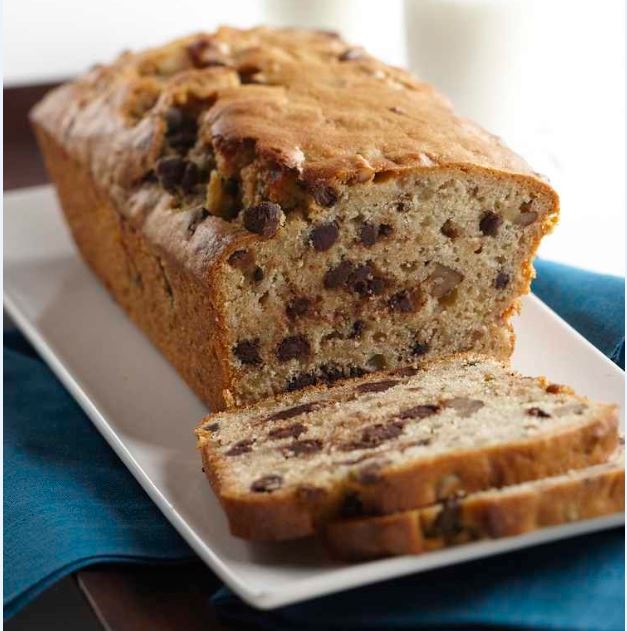 Banana Bread with Chocolate Chips